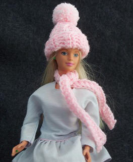 Crochet patterns for Barbie dolls